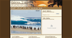 Desktop Screenshot of haleiwatown.com