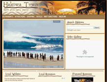 Tablet Screenshot of haleiwatown.com